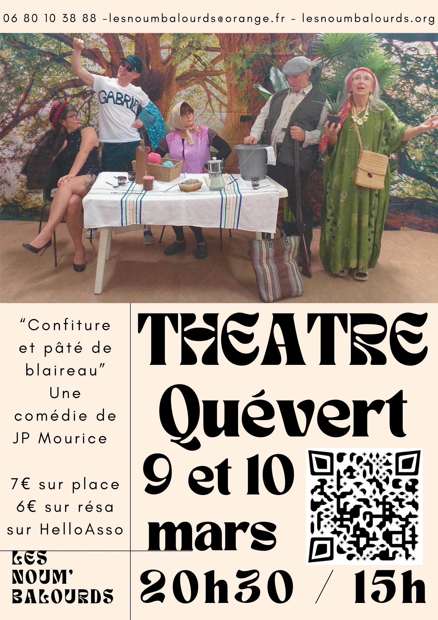 Affiche a4 couleur 9 et 10 mars 24