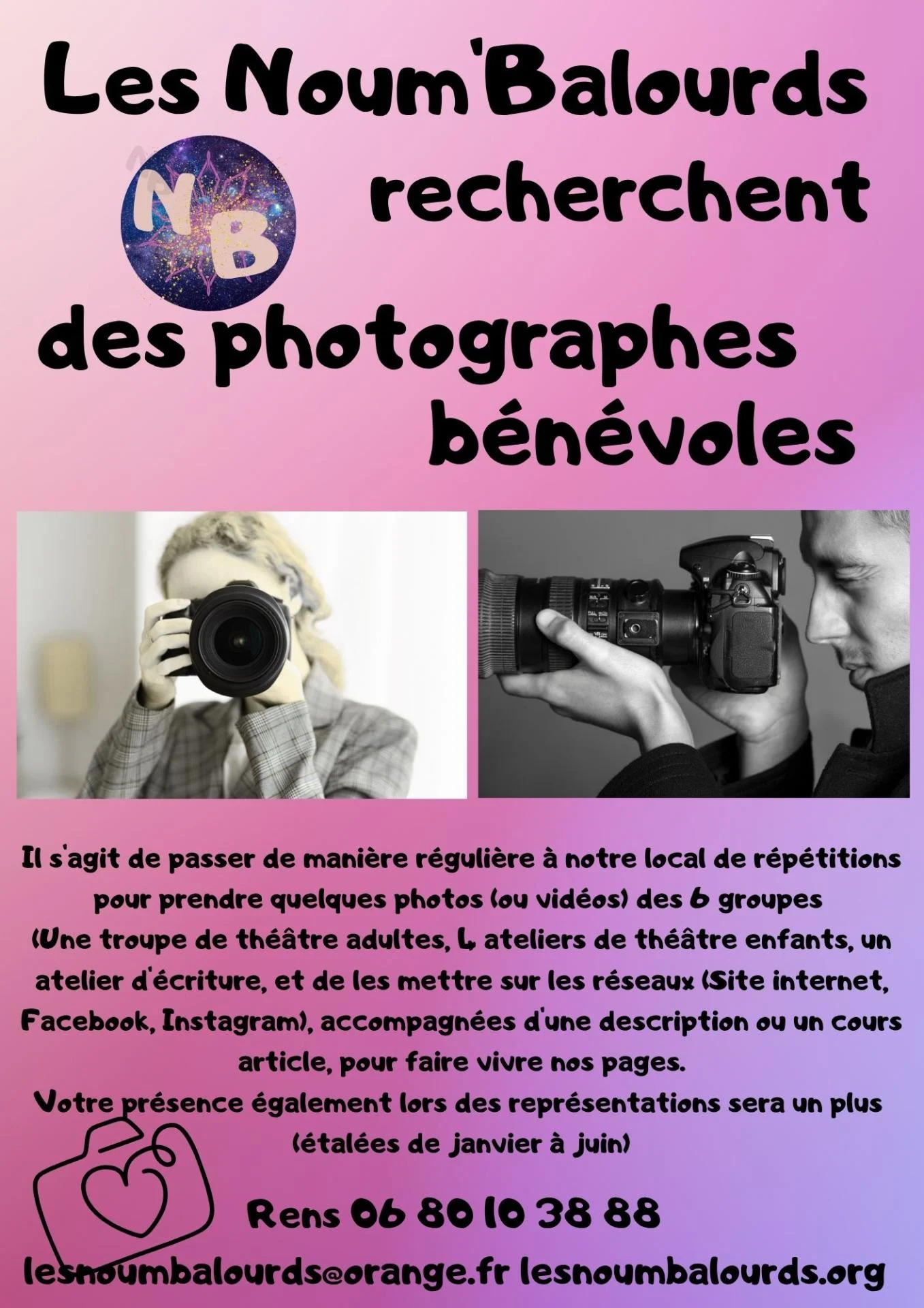 Recherche photographes
